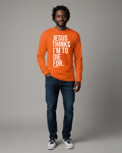 JESUS THINKS Long Sleeve Tee
