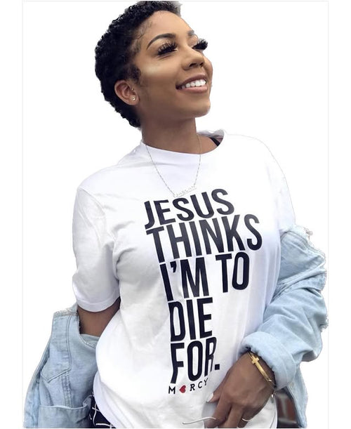 JESUS THINKS - WHITE